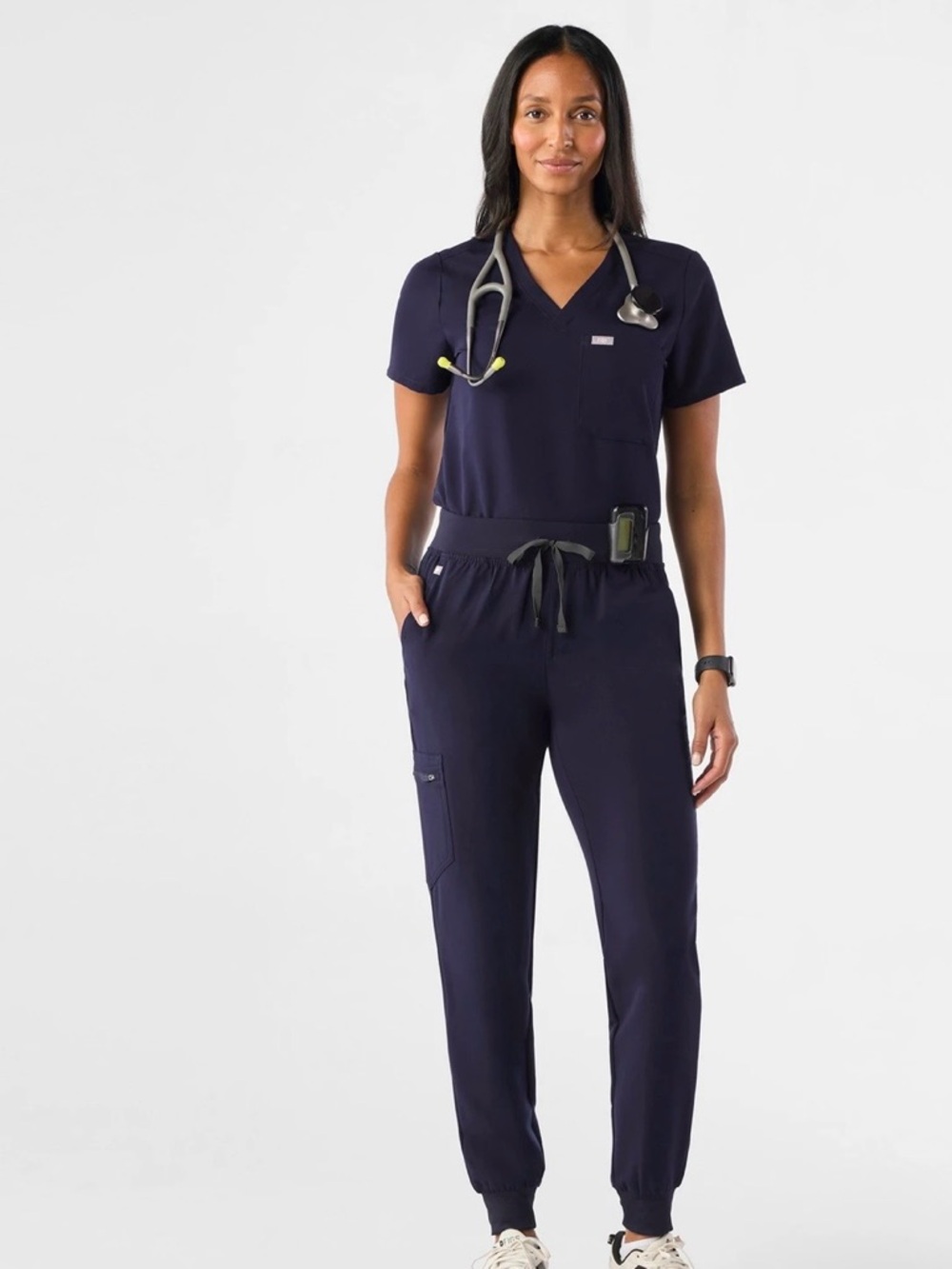 Figs Navy Jogger Scrub Pants